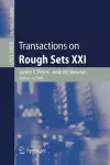 Transactions on Rough Sets XXI cover