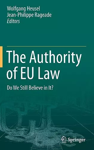 The Authority of EU Law cover