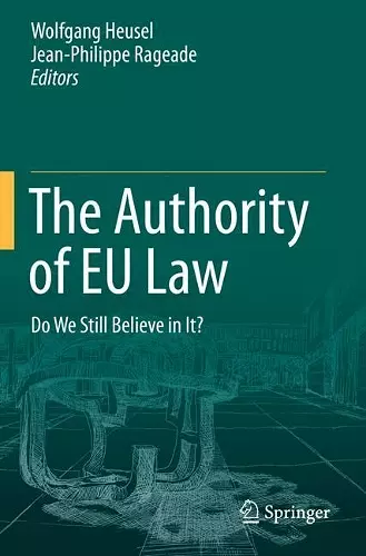 The Authority of EU Law cover