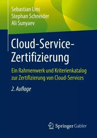 Cloud-Service-Zertifizierung cover