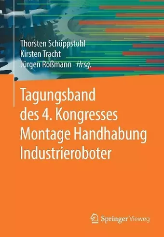 Tagungsband Des 4. Kongresses Montage Handhabung Industrieroboter cover