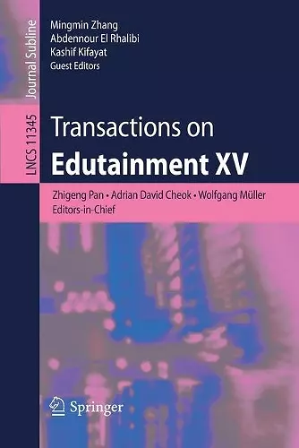 Transactions on Edutainment XV cover