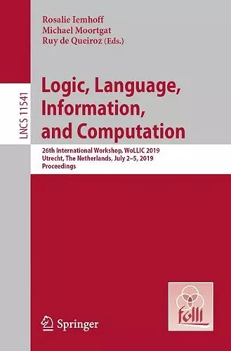 Logic, Language, Information, and Computation cover