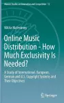 Online Music Distribution - How Much Exclusivity Is Needed? cover