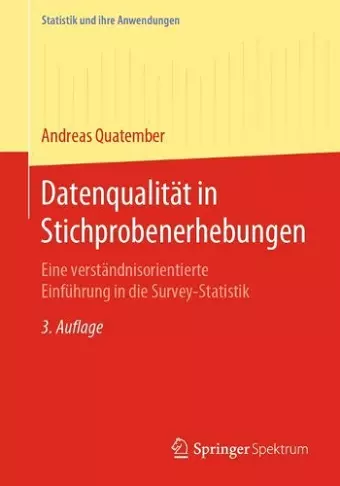 Datenqualität in Stichprobenerhebungen cover