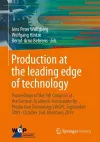 Production at the leading edge of technology cover