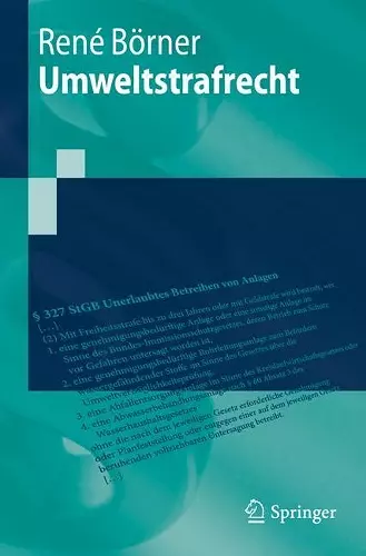 Umweltstrafrecht cover