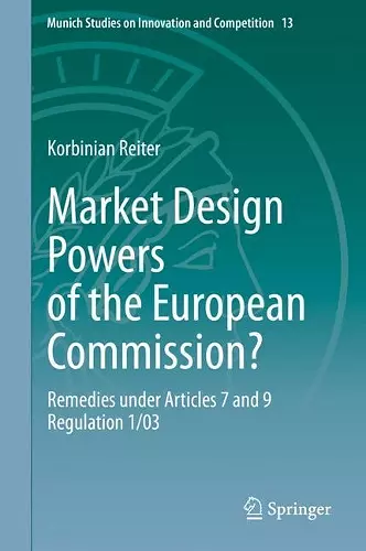 Market Design Powers of the European Commission? cover