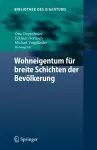 Wohneigentum für breite Schichten der Bevölkerung cover