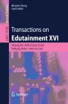 Transactions on Edutainment XVI cover