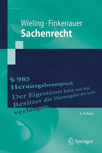 Sachenrecht cover