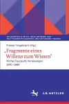 ,,Fragmente eines Willens zum Wissen" cover