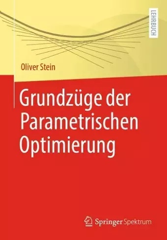 Grundzüge der Parametrischen Optimierung cover