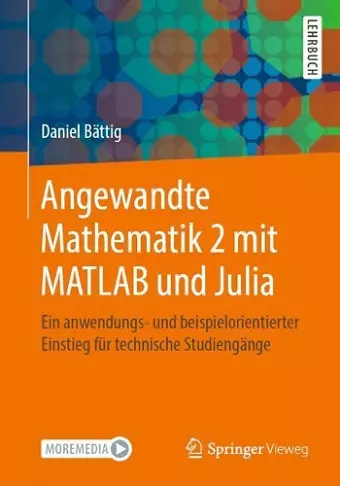 Angewandte Mathematik 2 mit MATLAB und Julia cover