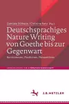 Deutschsprachiges Nature Writing von Goethe bis zur Gegenwart cover