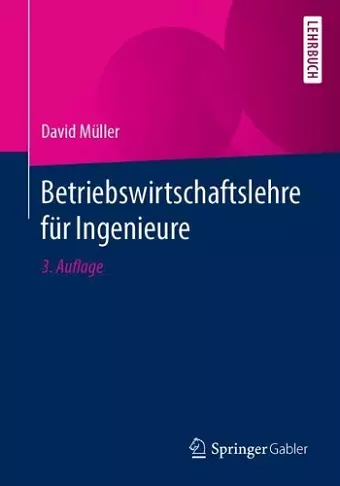 Betriebswirtschaftslehre für Ingenieure cover