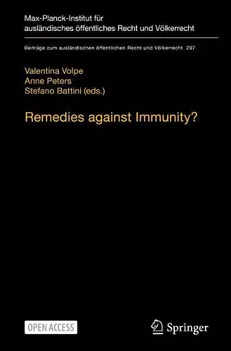 Remedies against Immunity? cover