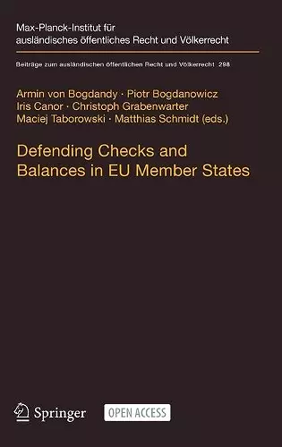 Defending Checks and Balances in EU Member States cover