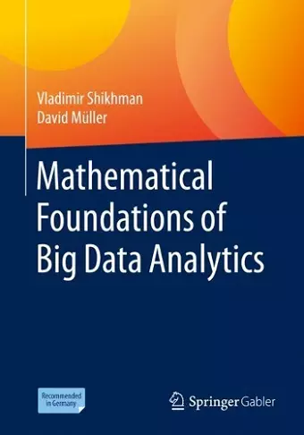 Mathematical Foundations of Big Data Analytics cover