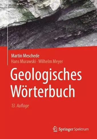 Geologisches Wörterbuch cover