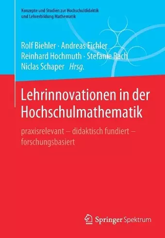 Lehrinnovationen in Der Hochschulmathematik cover