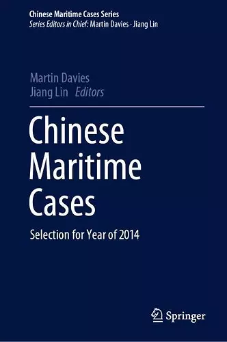 Chinese Maritime Cases cover