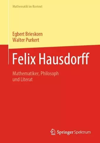 Felix Hausdorff cover