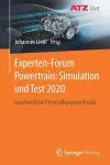 Experten-Forum Powertrain: Simulation und Test 2020 cover