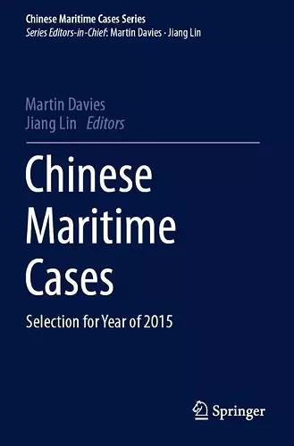 Chinese Maritime Cases cover