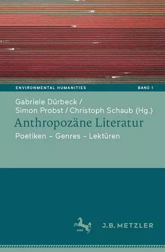Anthropozäne Literatur cover