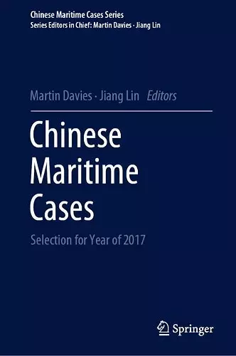 Chinese Maritime Cases cover