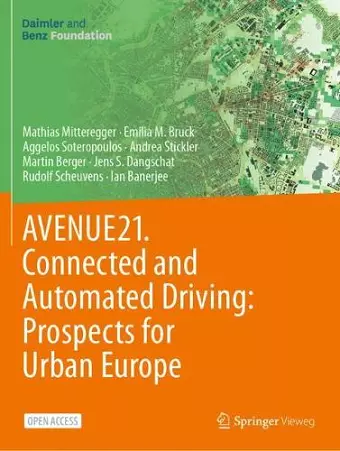 AVENUE21. Connected and Automated Driving: Prospects for Urban Europe cover