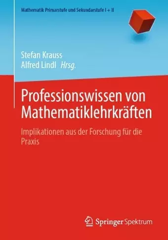 Professionswissen von Mathematiklehrkräften cover