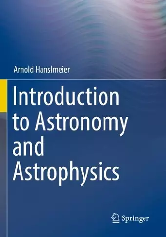 Introduction to Astronomy and Astrophysics cover