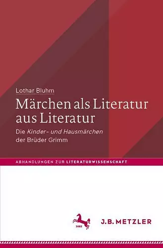 Märchen als Literatur aus Literatur cover