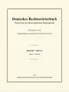 Deutsches Rechtswörterbuch cover