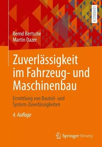 Zuverlässigkeit im Fahrzeug- und Maschinenbau cover