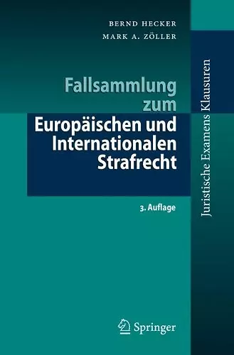 Fallsammlung zum Europäischen und Internationalen Strafrecht cover