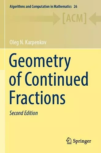 Geometry of Continued Fractions cover