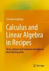 Calculus and Linear Algebra in Recipes cover