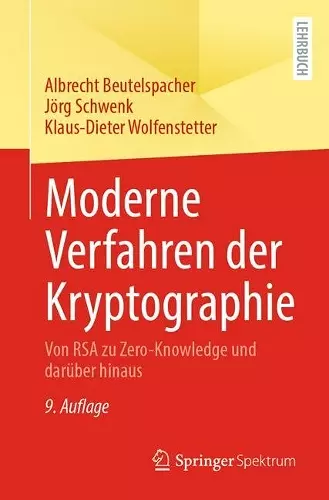 Moderne Verfahren der Kryptographie cover