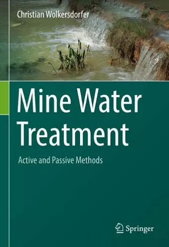 Mine Water Treatment – Active and Passive Methods cover