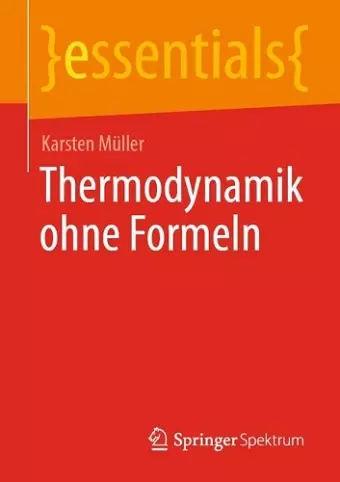 Thermodynamik ohne Formeln cover