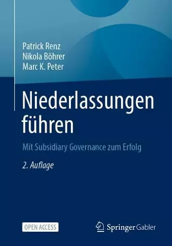 Niederlassungen führen cover