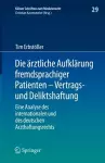 Die ärztliche Aufklärung fremdsprachiger Patienten – Vertrags- und Deliktshaftung cover