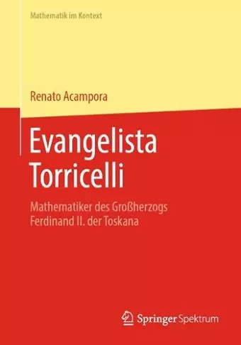 Evangelista Torricelli cover