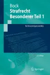 Strafrecht Besonderer Teil 1 cover