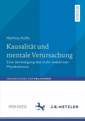 Kausalität und mentale Verursachung cover