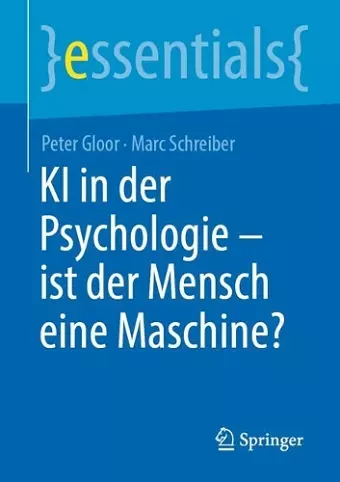 KI in der Psychologie - ist der Mensch eine Maschine? cover