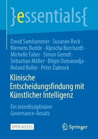 Klinische Entscheidungsfindung mit Künstlicher Intelligenz cover